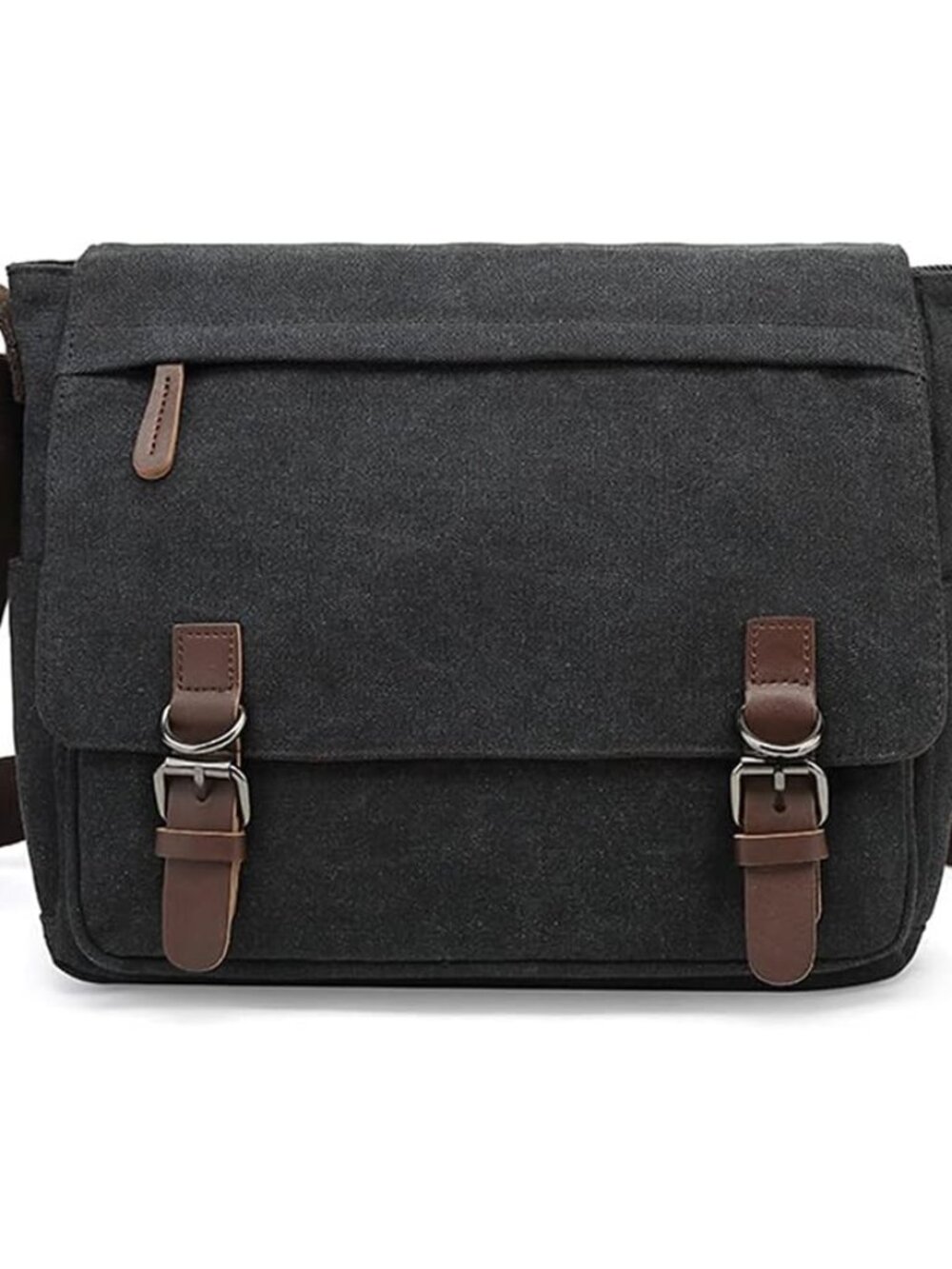 Canvas Vintage Messenger Bag Shoulder bag Leather Large Travel Crossbody bags fo